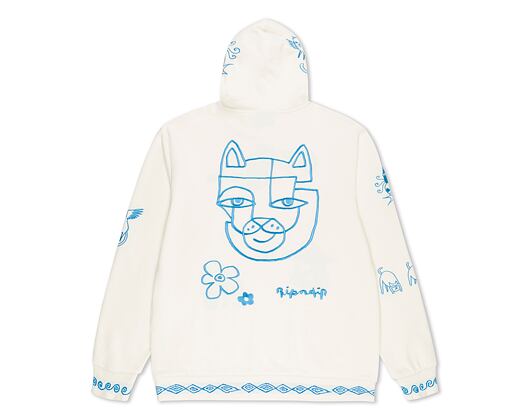 Mikina Rip N Dip - Blonded Hoodie - Off White