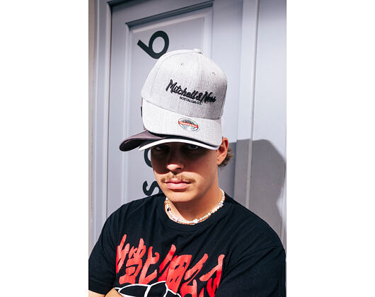 Kšiltovka Mitchell & Ness - Pinscript Classic Red - Own Brand - Grey/Black