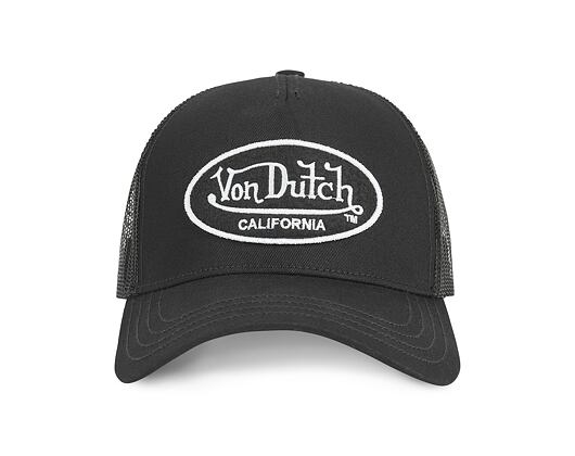Kšiltovka Von Dutch - Trucker - Cali Brushed Patch - Black