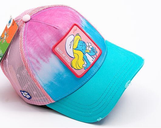 Kšiltovka Capslab - Smurfs trucker