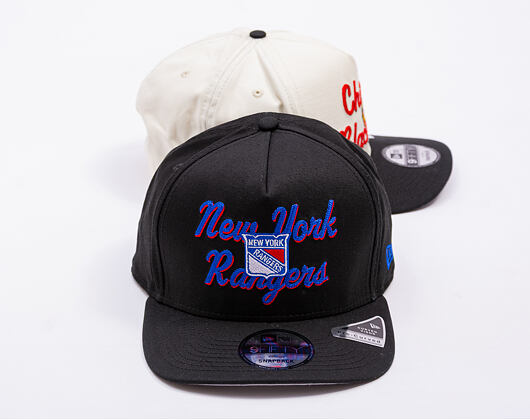 Kšiltovka New Era - NHL Chainstitch 9FIFTY A-Frame - New York Rangers - Black