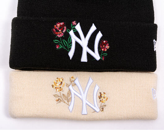 Dámský Kulich New Era - MLB Sequin Rose - NY Yankees - Black