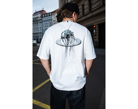 Triko Oakley - Futurescape Iced Jelly Tee - White