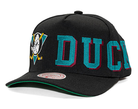 Kšiltovka Mitchell & Ness - NHL Busted Pro Vntg - Anaheim Ducks - Black