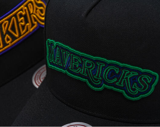 Kšiltovka Mitchell & Ness - NBA Class Act Pro HWC - Dallas Mavericks - Black