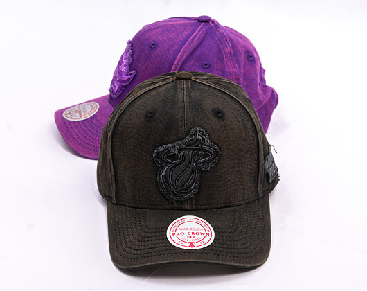 Kšiltovka Mitchell & Ness - NBA Downtown Pro Snapback - Miami Heat - Red