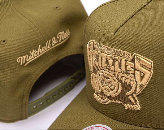 Kšiltovka Mitchell & Ness - NBA Fashion Basic Pro HWC - Vancouver Grizzlies - Olive