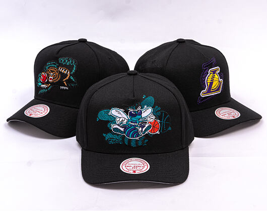 Kšiltovka Mitchell & Ness - NBA Tilted Pro Snapback Hwc - Charlotte Hornets - Black