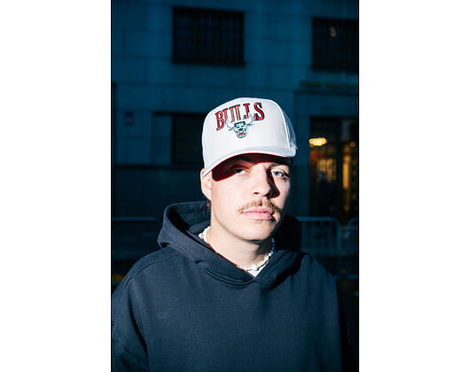 Kšiltovka Mitchell & Ness - NBA Team Name Pro Crown - Chicago Bulls - Bone