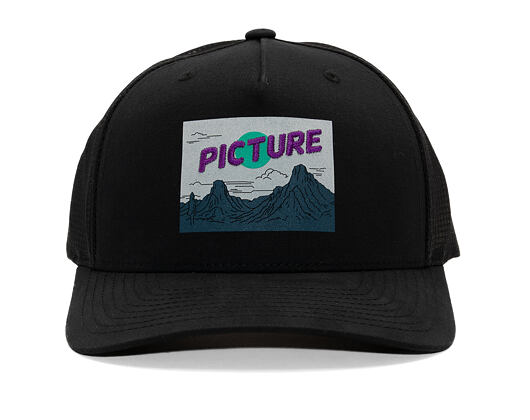 Kšiltovka Picture - Kuldo Trucker - Black