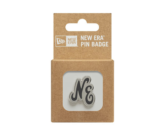 Připínáček New Era - Branded Cap Pin - Script - Silver