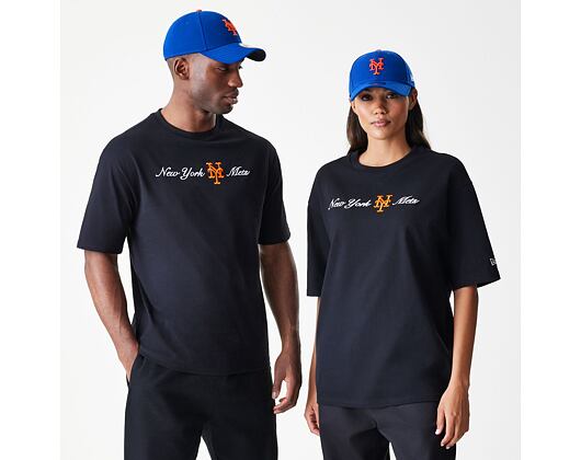 Triko New Era - MLB Graphic Oversized Tee - NY Mets - Black