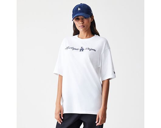 Triko New Era - MLB Graphic Oversized Tee - LA Dodgers - White