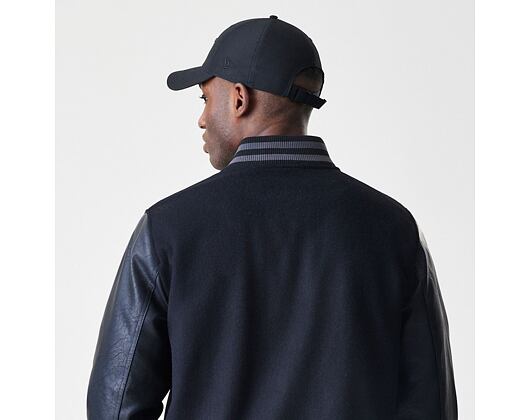 Bunda New Era - NBA Tonal Patch Varsity - Chicago Bulls - Black