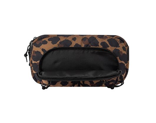 Ledvinka New Era - MLB Leopard Quilted Waist Bag - NY Yankees - Brown / Black