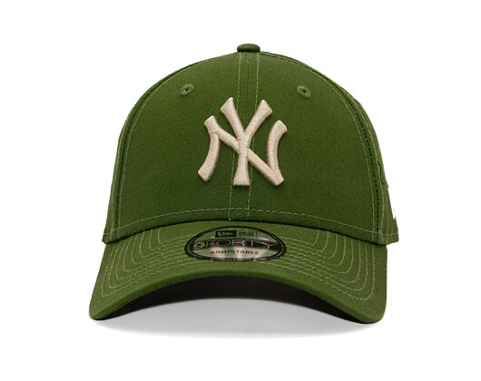 Kšiltovka New Era - MLB Essential 9FORTY - NY Yankees - Rifle Green / Stone