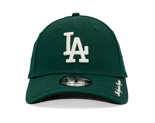 Kšiltovka New Era - MLB Visor Script 9FORTY - LA Dodgers - Dark Green