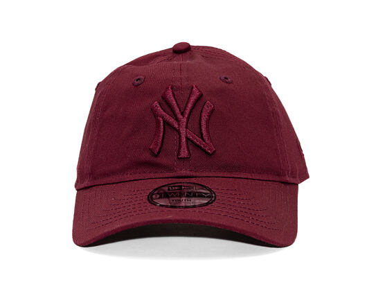 Dětská Kšiltovka New Era - MLB Essential 9TWENTY - NY Yankees - Burgundy
