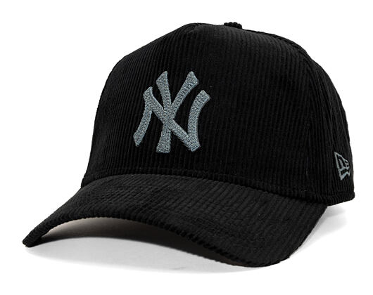 Kšiltovka New Era - MLB Cord 9FORTY A-Frame - NY Yankees - Black
