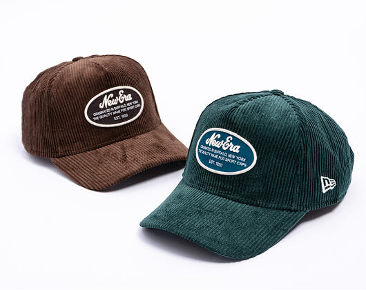 Kšiltovka New Era - Branded Patch Cord 9FORTY A-Frame - Turquoise