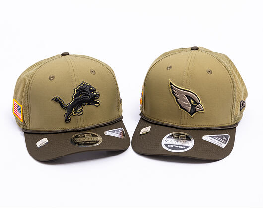 Kšiltovka New Era - NFL25 "Salute to Service" - 9SEVENTY Stretch-Snap - Arizona Cardinals