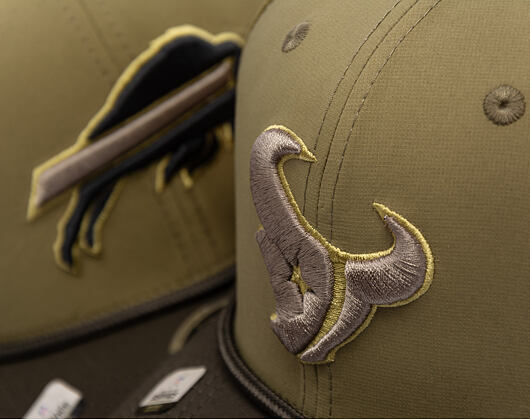 Kšiltovka New Era - NFL25 "Salute to Service" - 9SEVENTY Stretch-Snap - Houston Texans