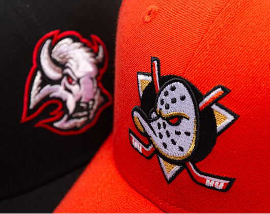 Kšiltovka New Era - NHL 9SEVENTY Stretch-Snap - Anaheim Ducks - Team Color