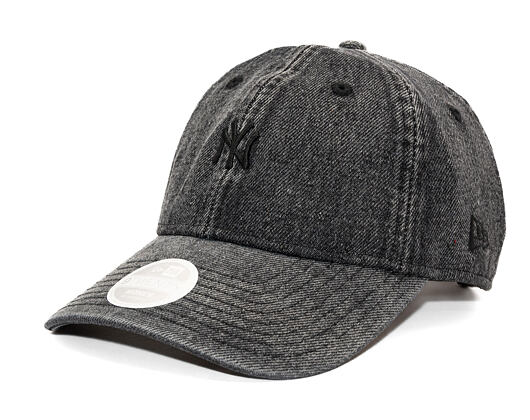 Dámská Kšiltovka New Era - MLB Washed Denim 9TWENTY - NY Yankees - Black