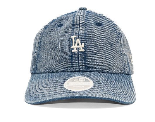 Dámská Kšiltovka New Era - MLB Washed Denim 9TWENTY - LA Dodgers - Blue