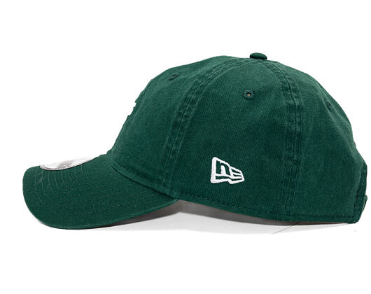 Kšiltovka New Era - MLB Washed Mini Logo 9TWENTY - Oakland Athletics - Dark Green