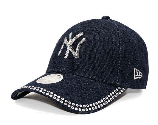 Dámská Kšiltovka New Era - MLB Womens Distressed 9FORTY - NY Yankees - Blue