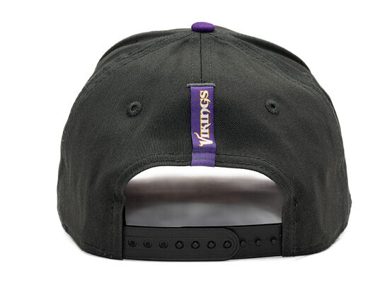 Kšiltovka New Era - NFL Charcoal Drop 9FORTY A-Frame - Minnesota Vikings - Steel Clouds / Purple