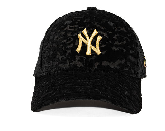 Dámská Kšiltovka New Era - MLB Leo Velour 9FORTY - NY Yankees - Black