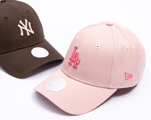 Dámská Kšiltovka New Era - MLB Womens Midi Essential 9FORTY - LA Dodgers - Pink