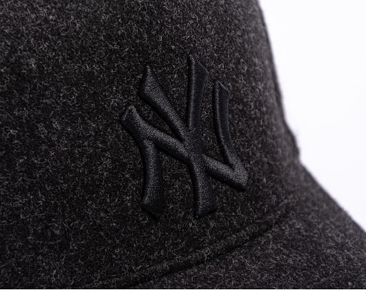 Kšiltovka New Era - MLB Melton Wool 9FORTY A-Frame - NY Yankees - Black