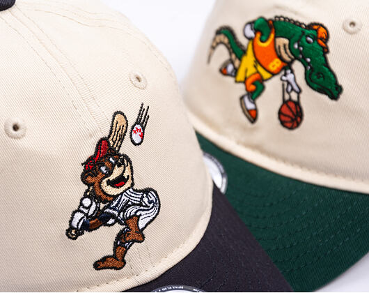 Dětská Kšiltovka New Era - Branded Kids Mascot 9TWENTY - Cream / Navy