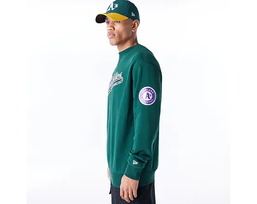 Mikina New Era - MLB Infill Crewneck - Oakland Athletics