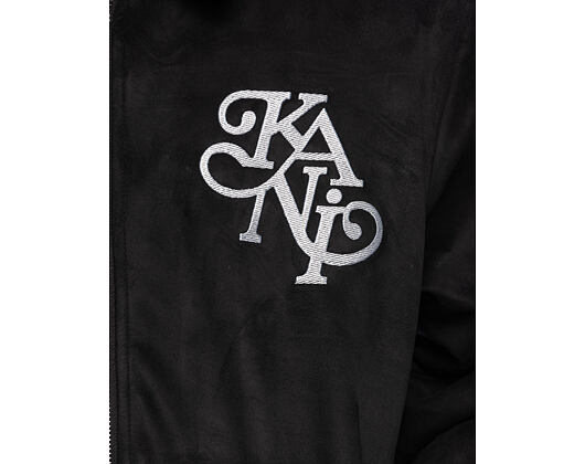 Bunda Karl Kani - Legacy Faux Suede Bowling Jacket - Black