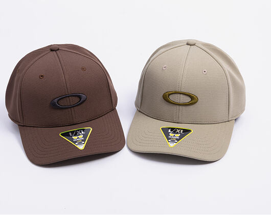 Kšiltovka Oakley - Tincan Remix Cap - Cocoa Brown