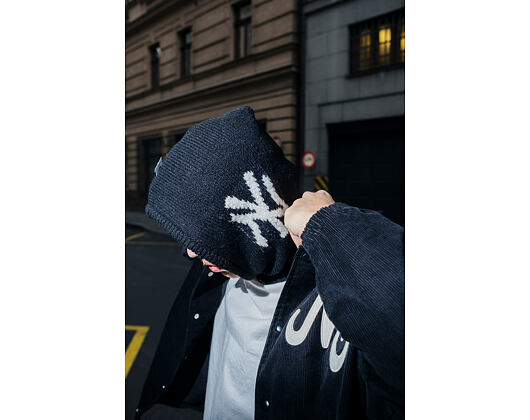 Dámská kukla New Era - MLB Slouch Balaclava - NY Yankees - Black