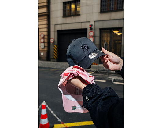 Dětská Kšiltovka New Era - MLB Kids Bow Back 9FORTY - NY Yankees - Black