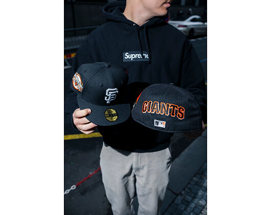 Kšiltovka New Era - MLB "Image Drop" ALL OVER 59FIFTY - San Francisco Giants - Black