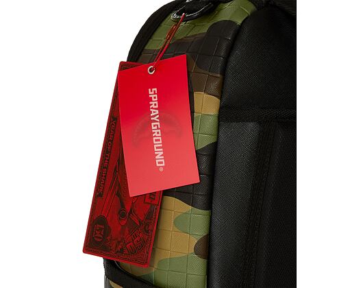 Batoh Sprayground Woodland Camo Check Backpack
