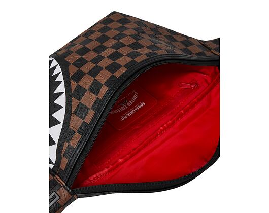 Ledvinka Sprayground Check 2 Emboss Savvy Crossbody