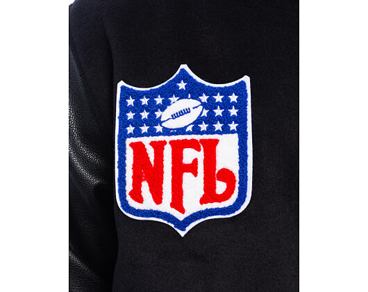 Bunda Mitchell & Ness - NFL Blackout Collection Varsity Jacket Oakland Raiders - Black