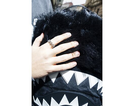 Batoh Sprayground Fur Cray Black Backpack