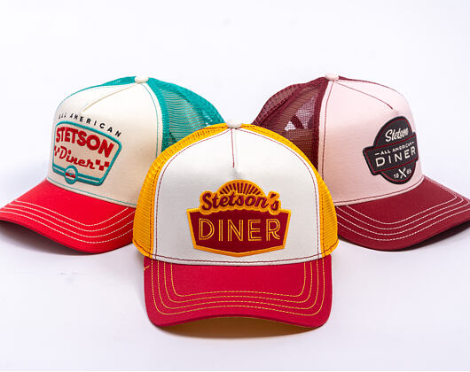 Kšiltovka Stetson - Trucker Cap - Steton‘s Diner - 87
