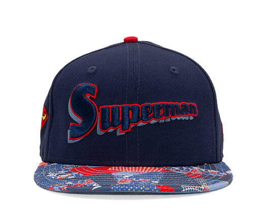 Dětská Kšiltovka New Era - Warner Bros DC Universe 9FIFTY - Superman - Navy