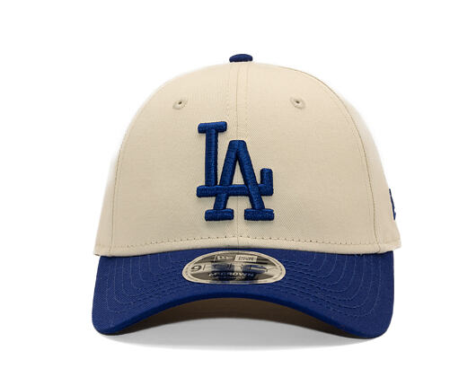 Kšiltovka New Era - MLB Colorblock 9FORTY M-CROWN - LA Dodgers - Cream