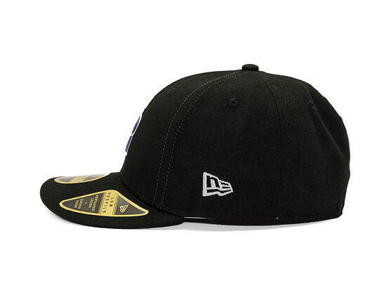 Kšiltovka New Era - MLB Established 59FIFTY Low Profile - Colorado Rockies - Black